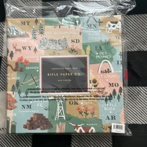 Rifle paper puzzle. American road trip. 15 X 21 inches. 500 pieces.
